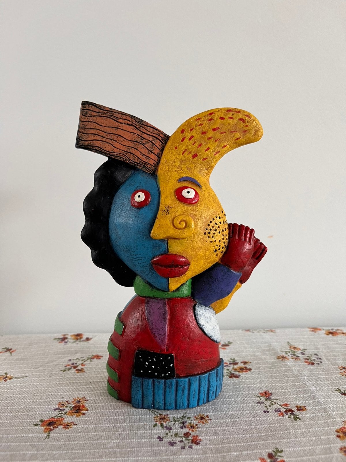 "El Pintor" door Clemens Briels uit 2012, Antiek en Kunst, 16 cm, Meerkleurig, Beeld, Ophalen of Verzenden