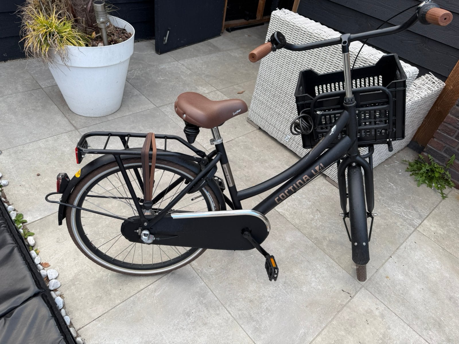 Cortina U4 Transportfiets – Ideale Schoolfiets | 3 standen, Ophalen, Zo goed als nieuw, 26 inch of meer, Versnellingen