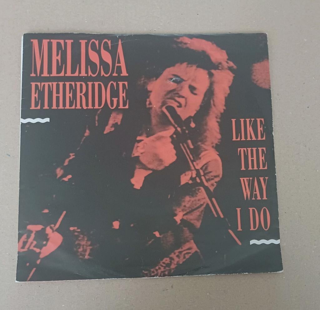 Melissa Etheridge  - Like The Way I Do, Cd's en Dvd's, Vinyl Singles, Gebruikt, Beschermende buitenhoes, Single, 1980 - 1989, Pop