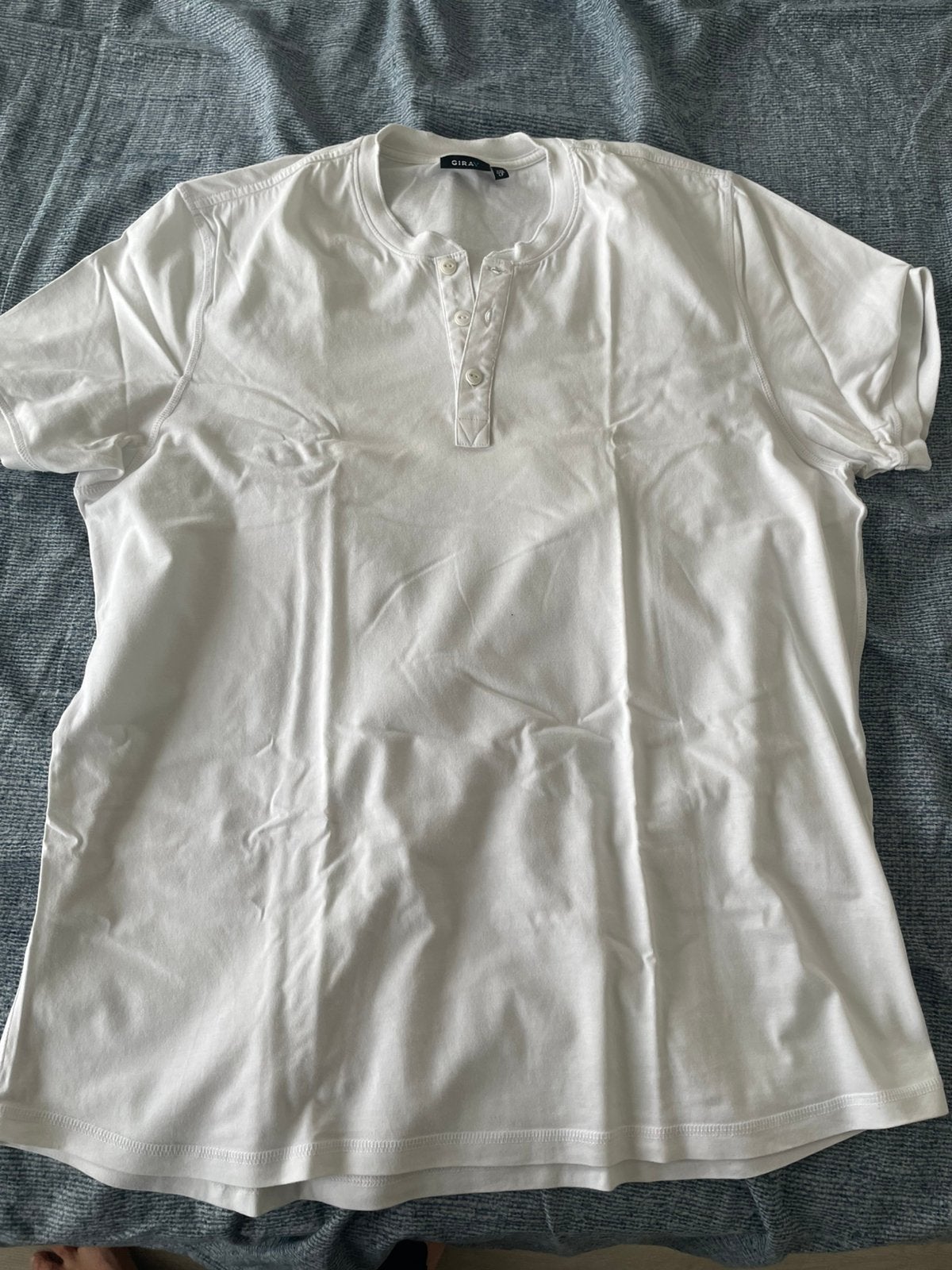 Girav Havana Henley Shirt Wit XXL/LF, Ophalen of Verzenden, Zo goed als nieuw, Overige maten, Wit