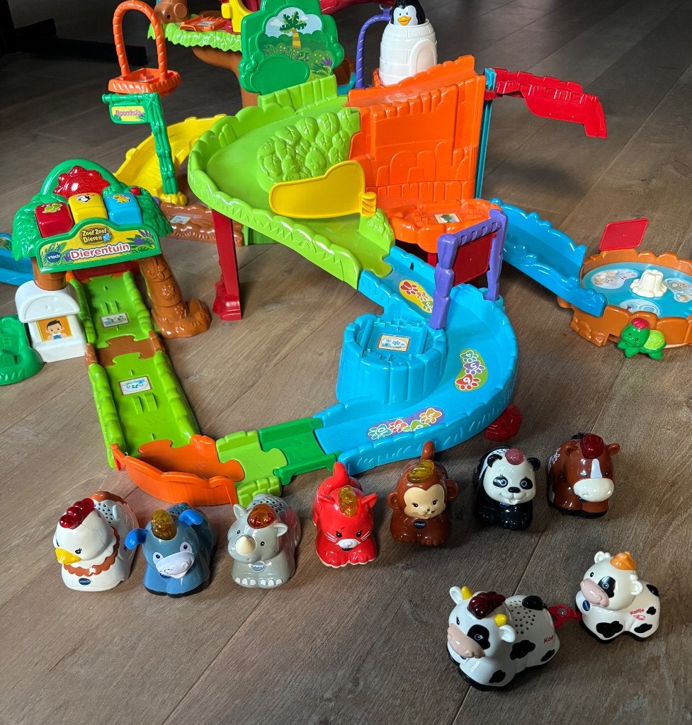 Vtech Zoef Zoef Dieren Dierentuin Kippenhok Boomhuis Dieren, Kinderen en Baby's, Ophalen, Gebruikt, 2 tot 4 jaar