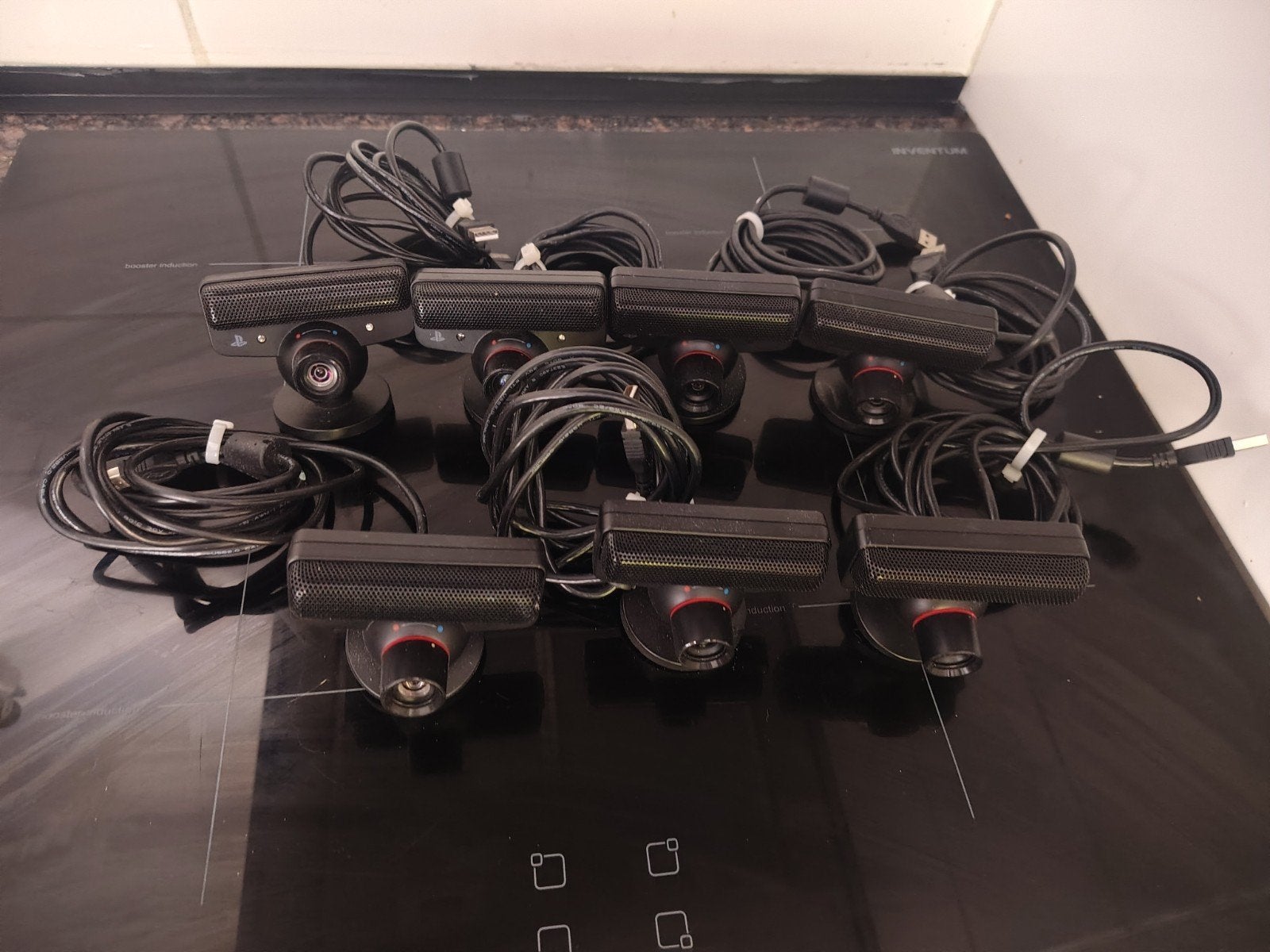 7 PS3 eye camera's, Ophalen of Verzenden, Zo goed als nieuw, USB-camera of EyeToy, PlayStation 3