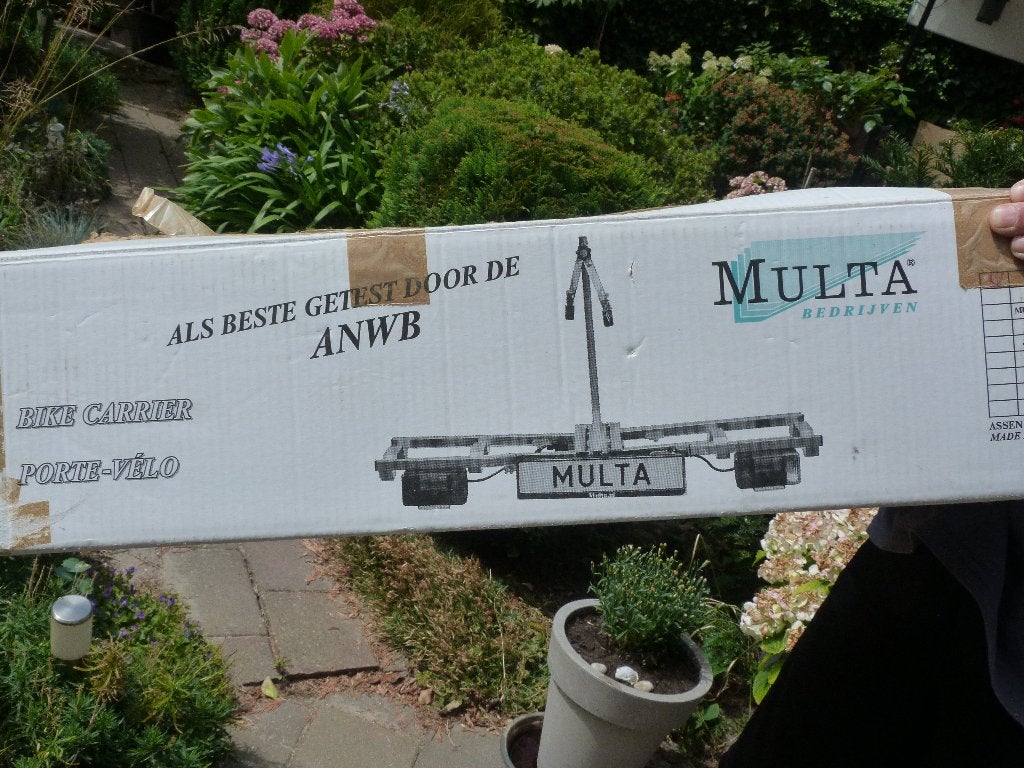 MULTA twinnyload fietsendrager z.g.a.n.in doos., Ophalen, Gebruikt, Overige automerken
