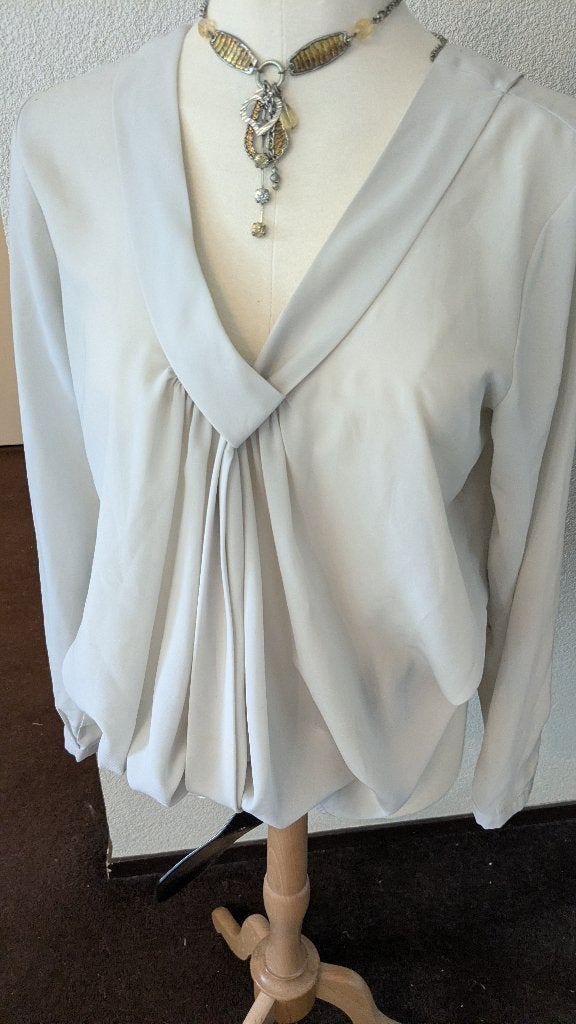 Licht beige blouse top - Superstar - maat 38, Maat 38/40 (M), Verzenden, Beige, Zo goed als nieuw