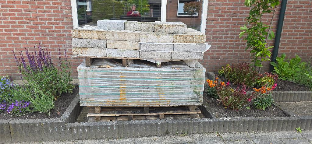 Betonklinker excellent, Tuin en Terras, Ophalen, Klinkers, Nieuw, 5 tot 10 m²
