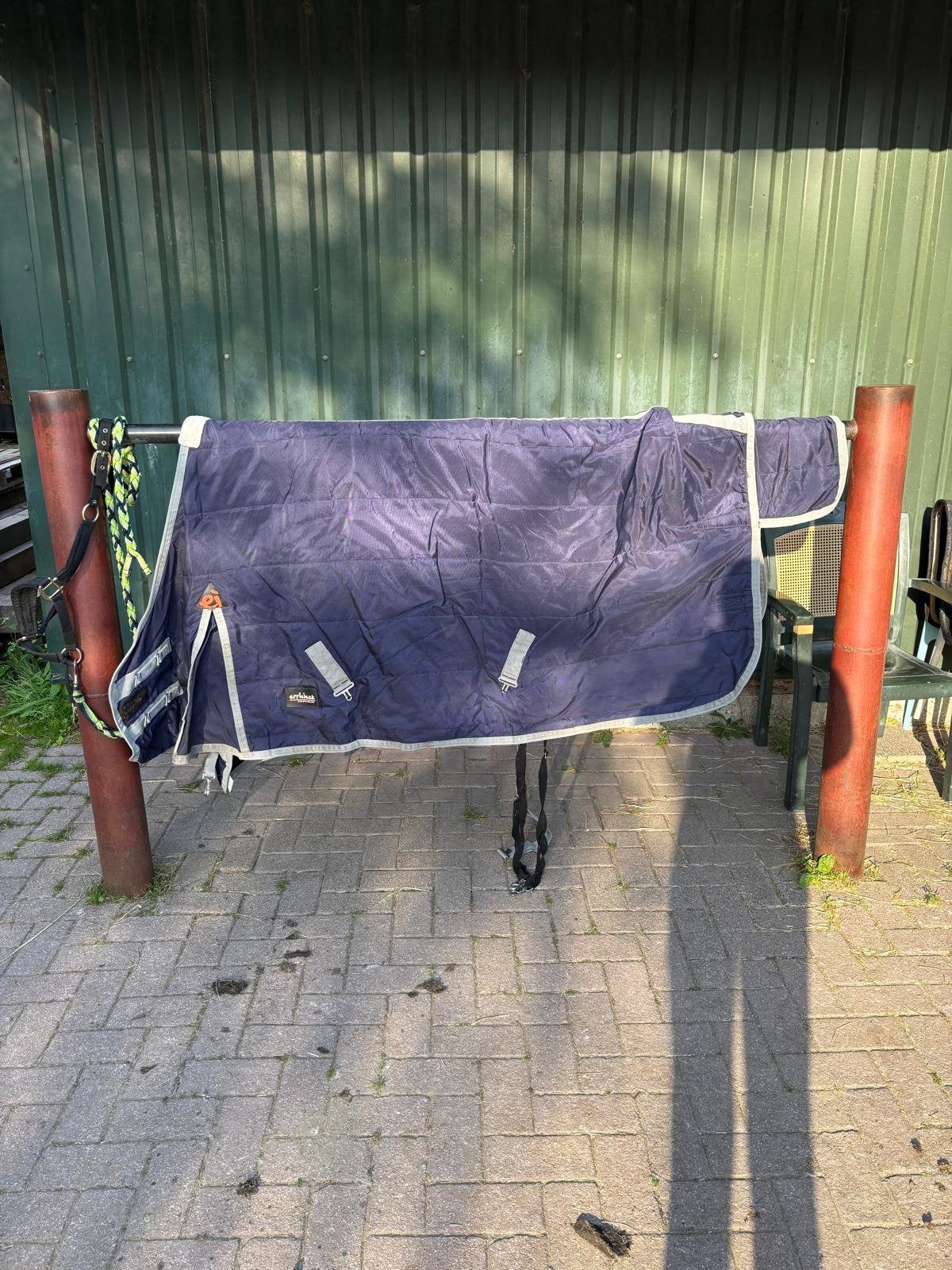 EPPLEJECK DEKEN - 100 gram, Dieren en Toebehoren, 100 g, Gebruikt, Ophalen of Verzenden, Staldeken
