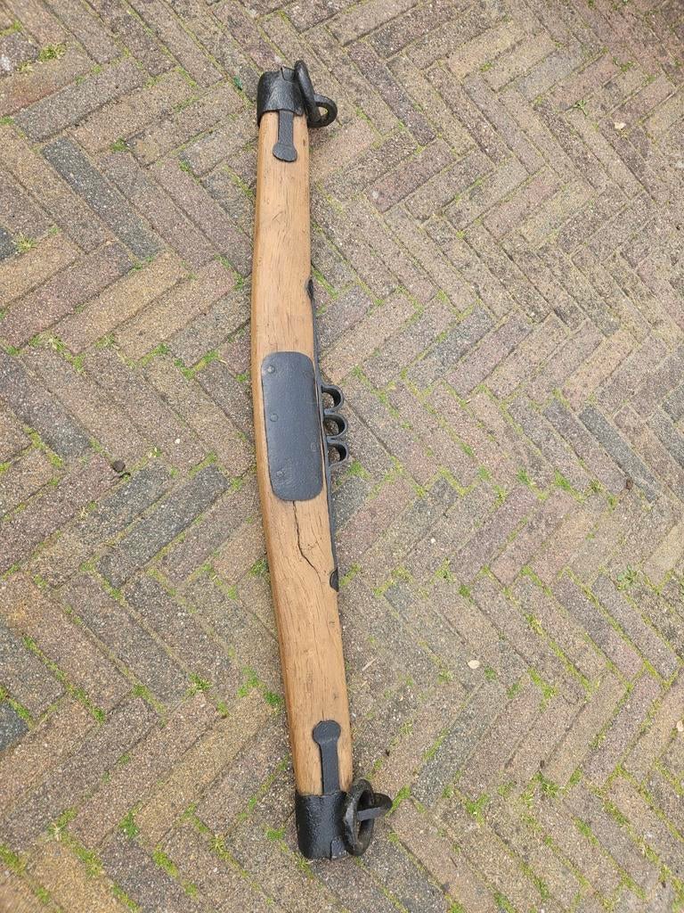 Antieke houten juk voor decoratie, Ophalen of Verzenden