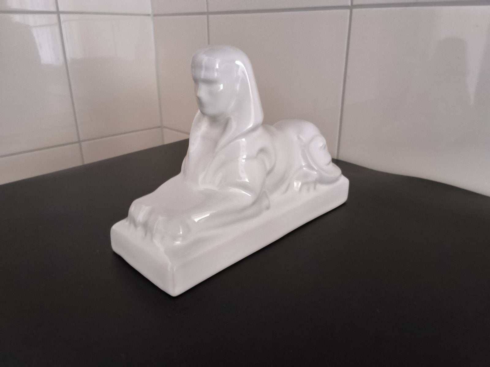 Sfinx beeld.  Sphinx beeld.   Wit, Ophalen of Verzenden, Nieuw, Overige typen