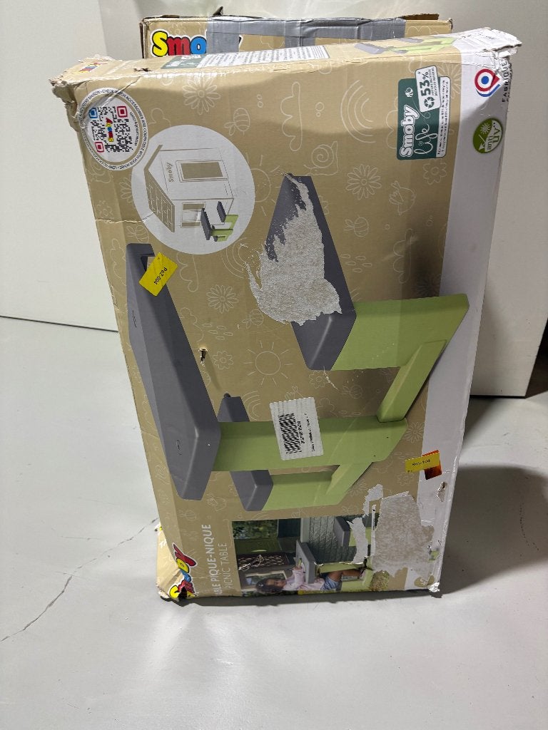 Smoby speelhuis accessoire - Picknicktafel, NVT, Kunststof, Verzenden, Nieuw