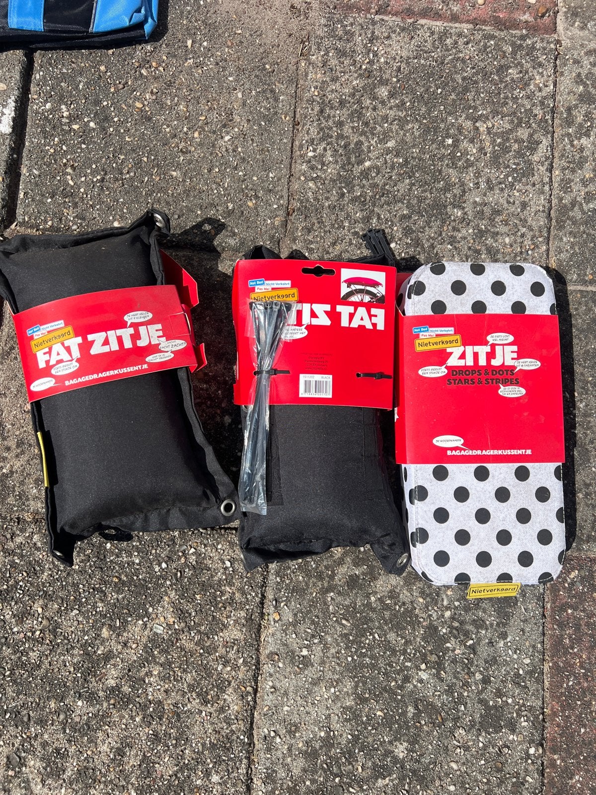 Bagagedragerkussentjes, Fietsen en Brommers, Ophalen, Nieuw