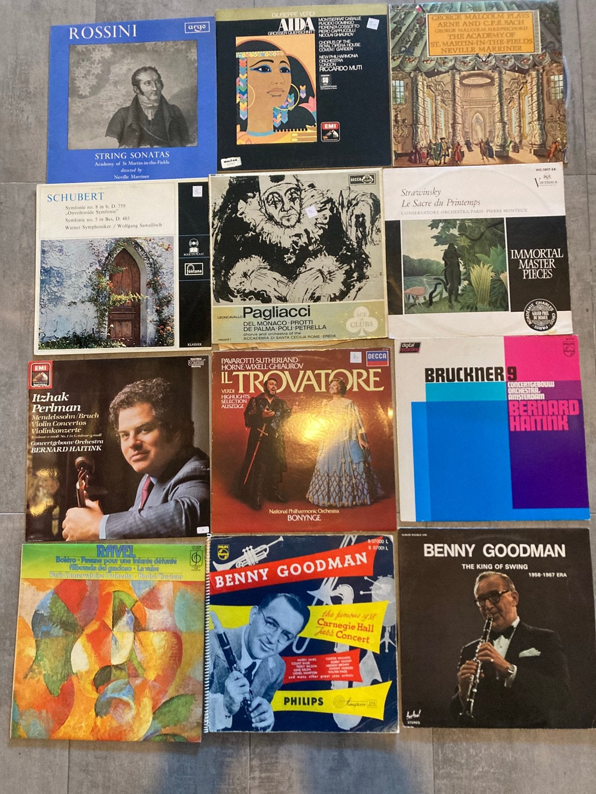 30 klassieke lp’s, Cd's en Dvd's, Gebruikt, Overige formaten, Overige typen, Ophalen of Verzenden