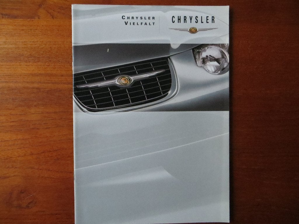 Chrysler Vielfalt (sept. 1999) modellenoverzicht, Ophalen of Verzenden, Nieuw, Overige merken