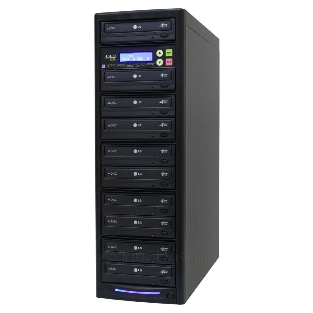 Cd en Dvd Duplicator voor 10 stuks per keer, Ophalen, Zo goed als nieuw, Dvd