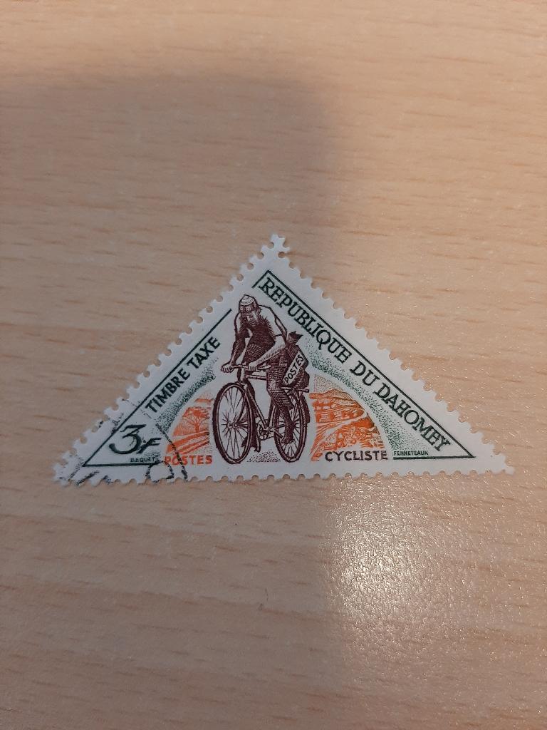 Dahomey fiets, Verzenden, Gestempeld