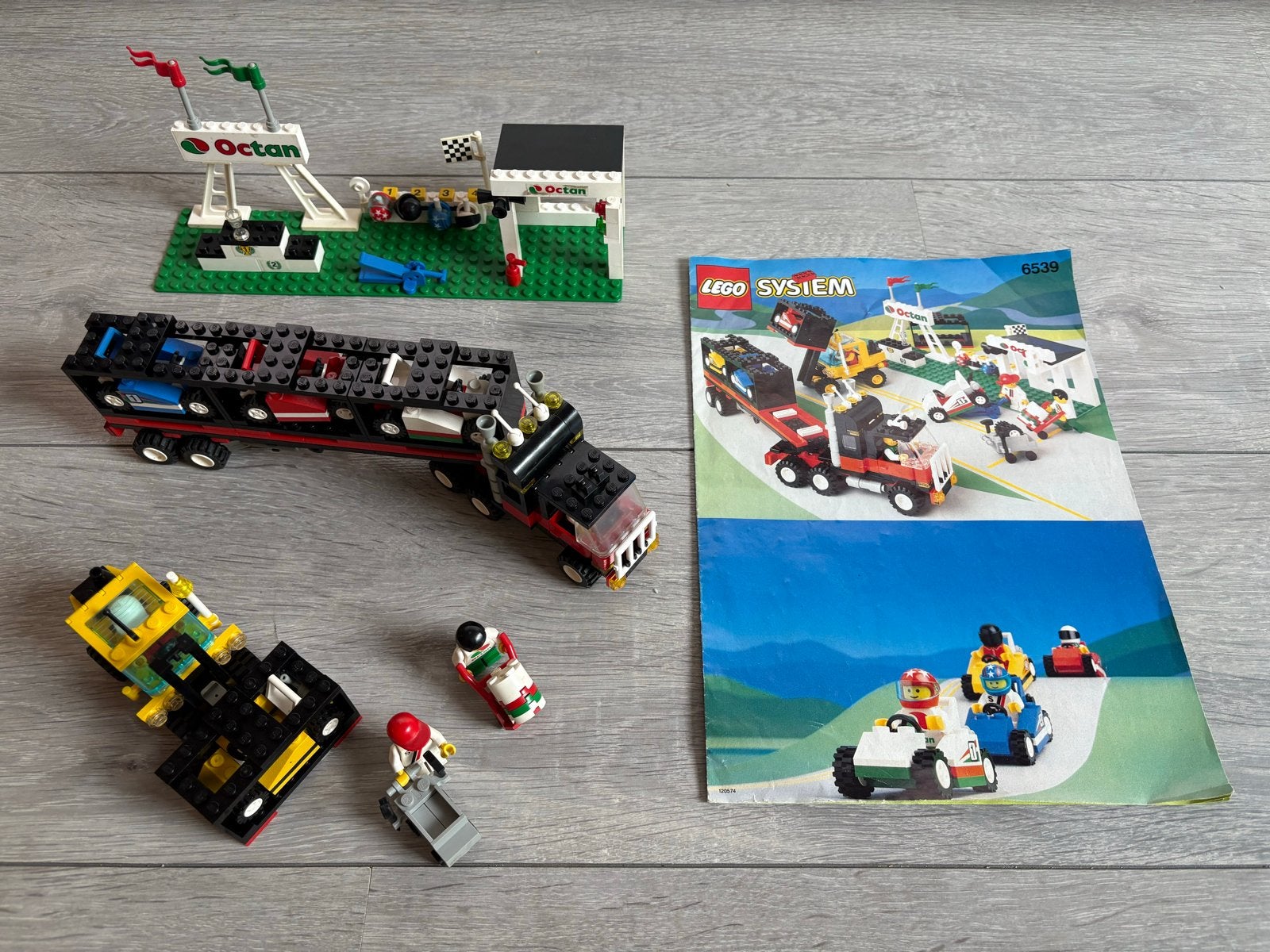 LEGO System 6539 victory cup racers, Ophalen of Verzenden, Zo goed als nieuw, Complete set, Lego