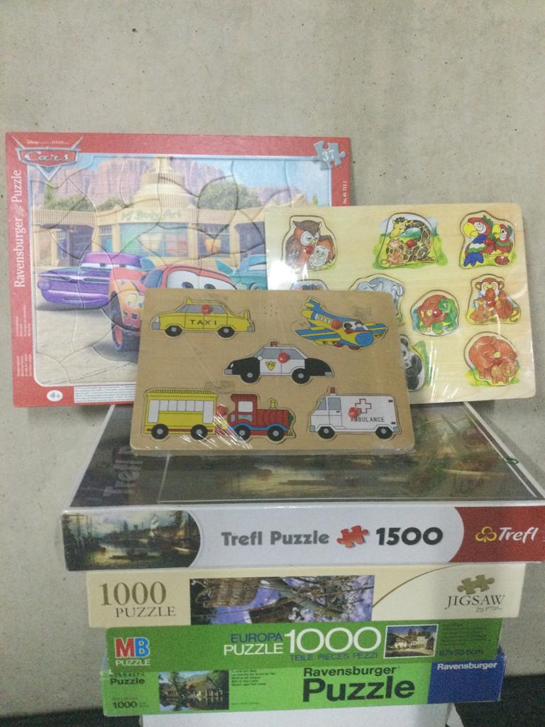 Puzzels, Ophalen, 500 t/m 1500 stukjes, Zo goed als nieuw