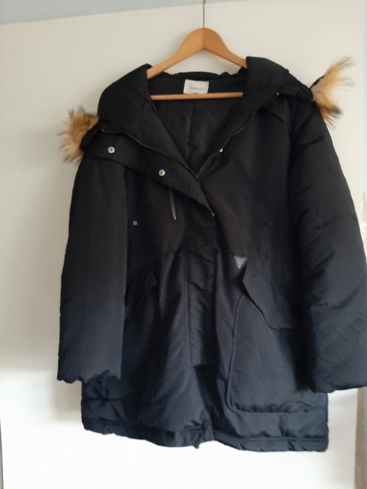 Dames winterjas, Ophalen of Verzenden, Nieuw, Maat 42/44 (L), Zwart