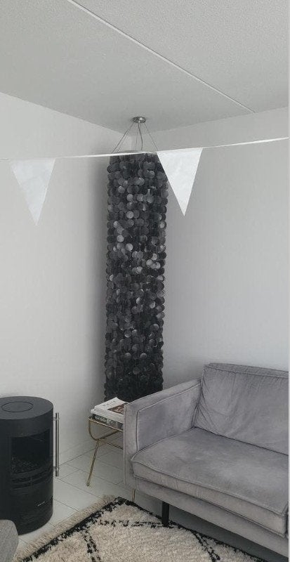 Nano interieur schelpen hanglamp 180 lang!!! eyecather!!, Huis en Inrichting, Ophalen, Zo goed als nieuw