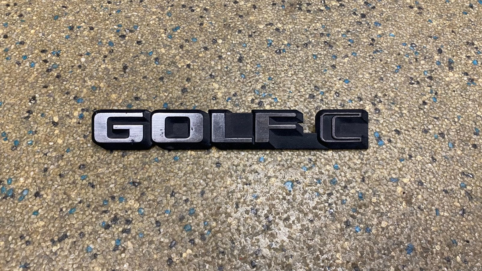Golf 2 GOLF C embleem, Gebruikt, Volkswagen, Niet, Ophalen of Verzenden
