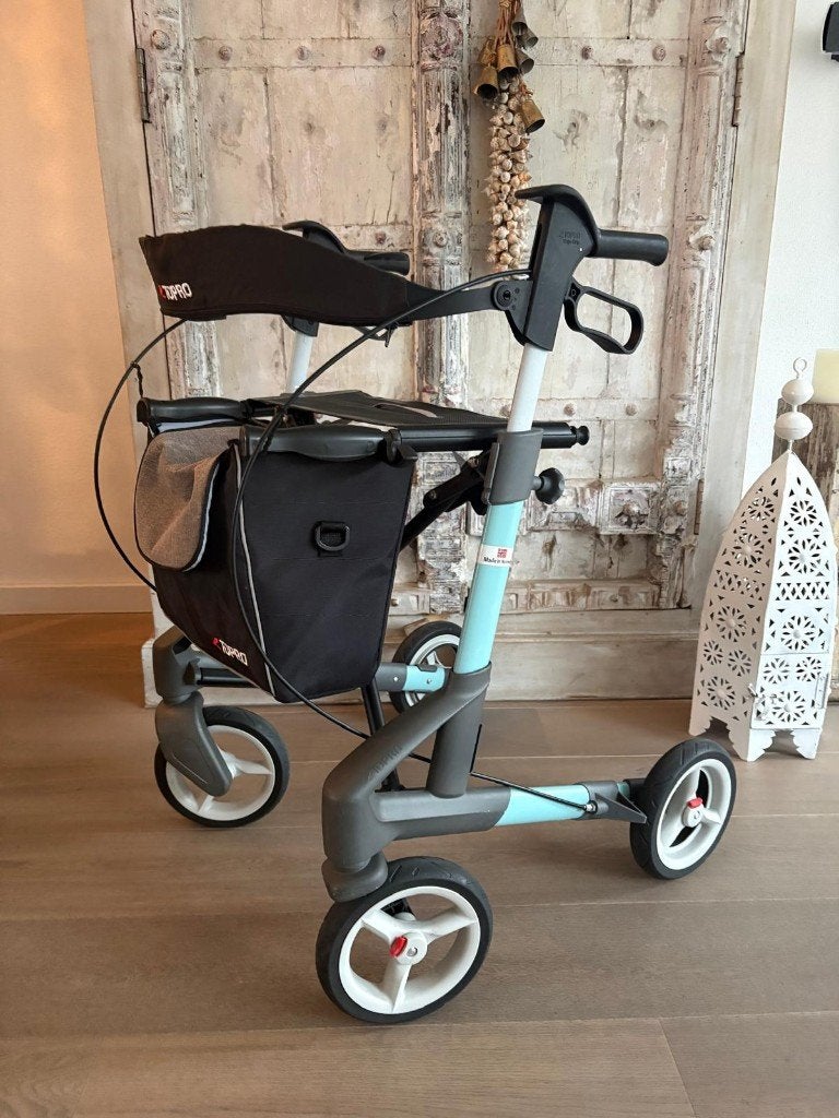 Lichtgewicht rollator Topro Troja 5G, Ophalen, Opvouwbaar, Zo goed als nieuw