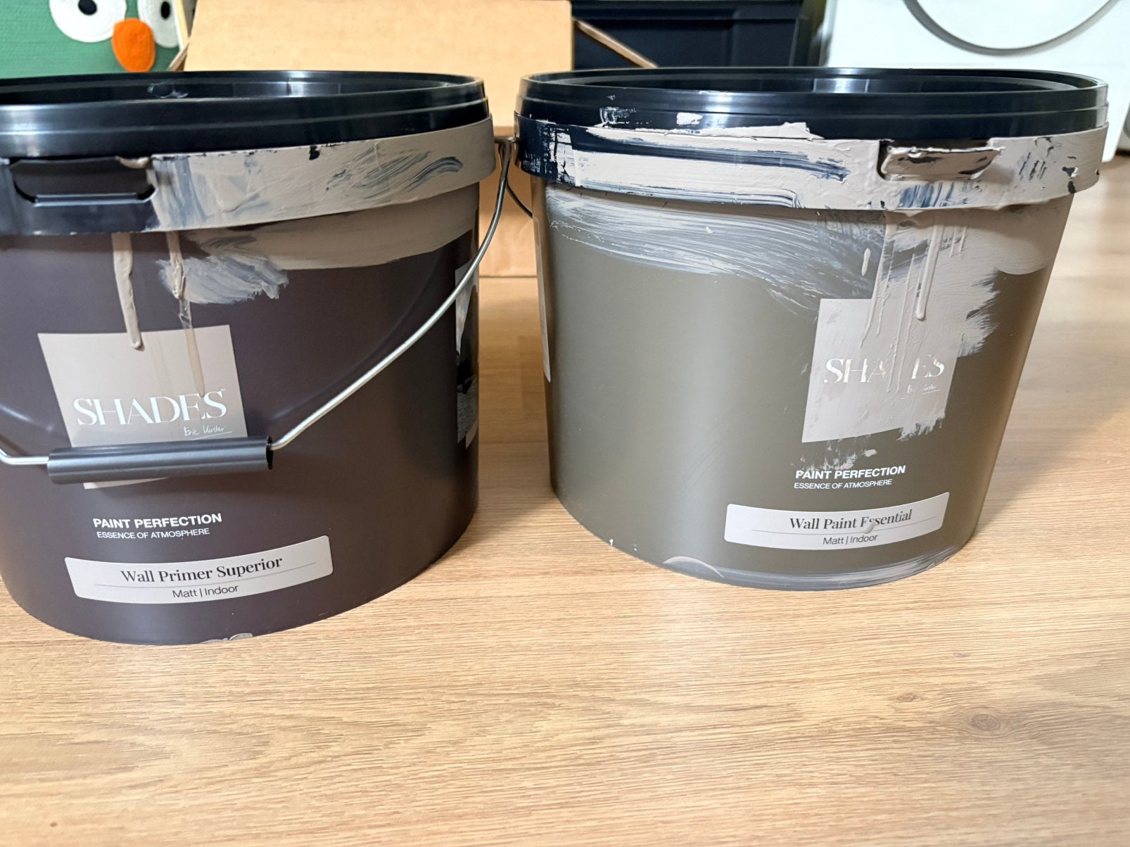 Shades bij eric kuster Quartz verf + primer, Ophalen, Bruin, 5 tot 10 liter, Verf
