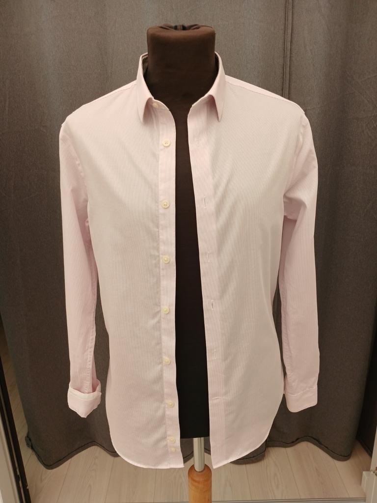 Celio roze overhemd maat S, Kleding | Heren, Celio, Zo goed als nieuw, Roze, Halswijdte 39/40 (M)