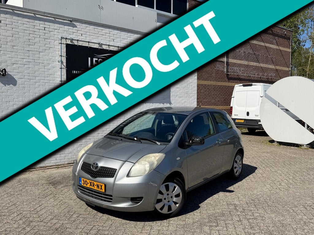 Toyota Yaris 1.3 VVTi Sol MMT - AUTOMAAT - AIRCO - RIJDT & S, Stof, 4 cilinders, Origineel Nederlands, Bedrijf
