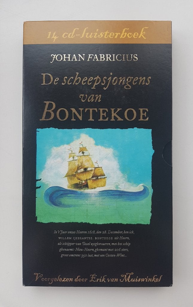Luisterboek: De Scheepsjongens van Bontekoe 14CD, Boeken, Ophalen of Verzenden, Johan Fabricius, Cd, Kind