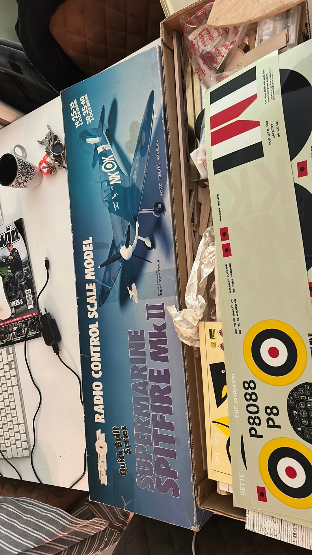 Super marine spitfire mk 2, Ophalen, Zo goed als nieuw