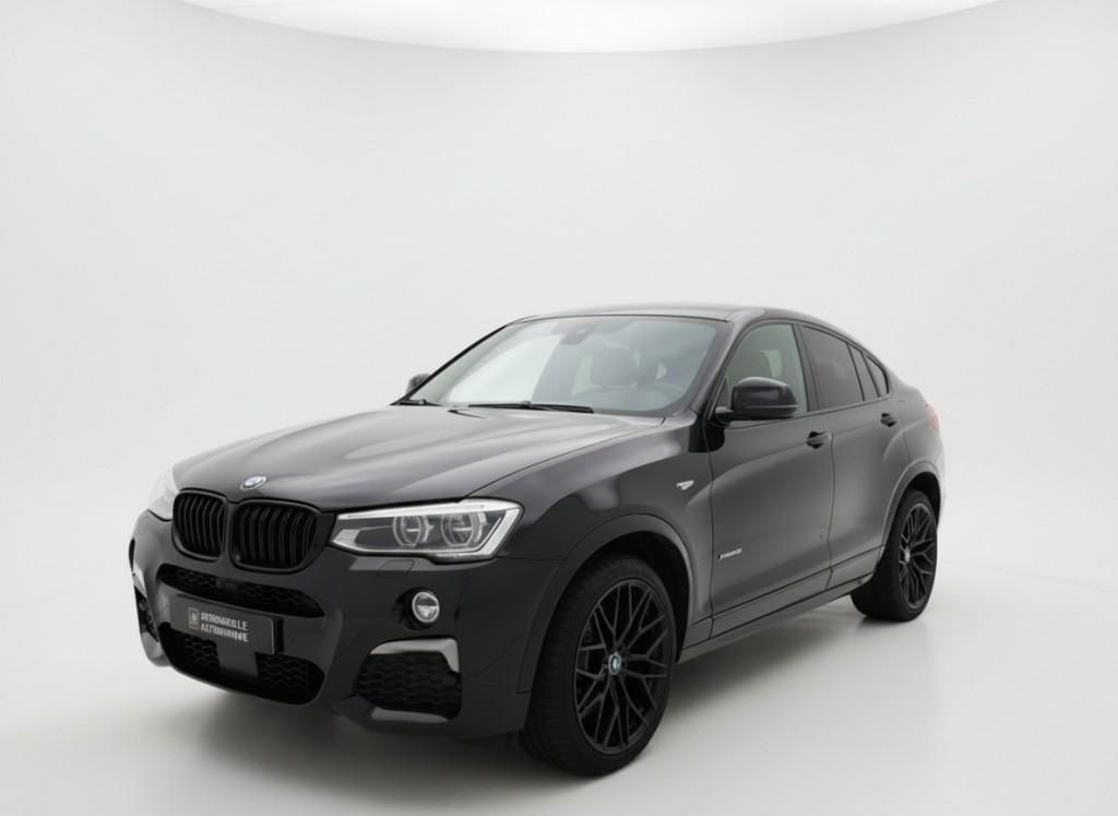 Bmw X4 X4M40i CENTENNIAL HIGH EXECUTIVE. TREKHAAK,MEMORY,H&K, Auto's, Automaat, Gebruikt, Euro 6, Blauw