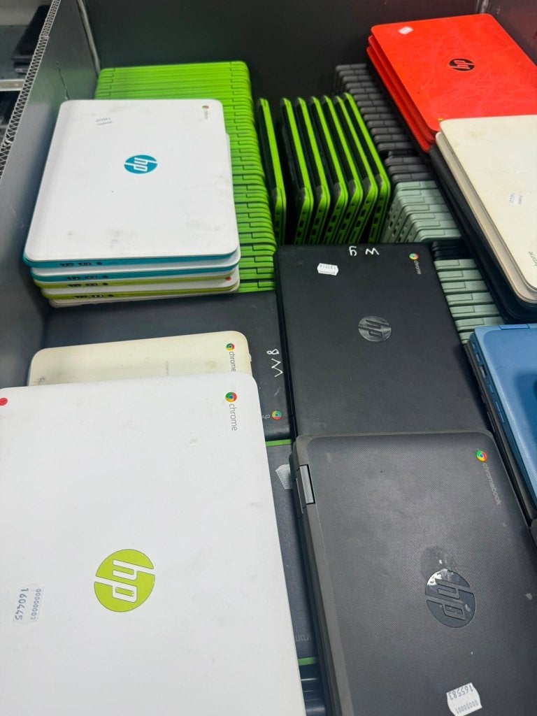 partij chromebook 230stuk te koop, Computers en Software, Ophalen, 14 inch, 4 GB of minder, Zo goed als nieuw