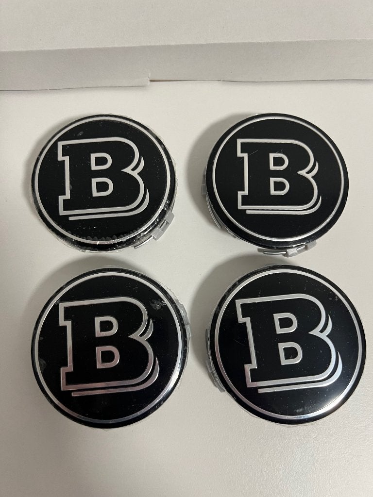Brabus Mercedes Benz naafdoppen naafkap wieldop velgkap 75mm, Ophalen of Verzenden, Nieuw