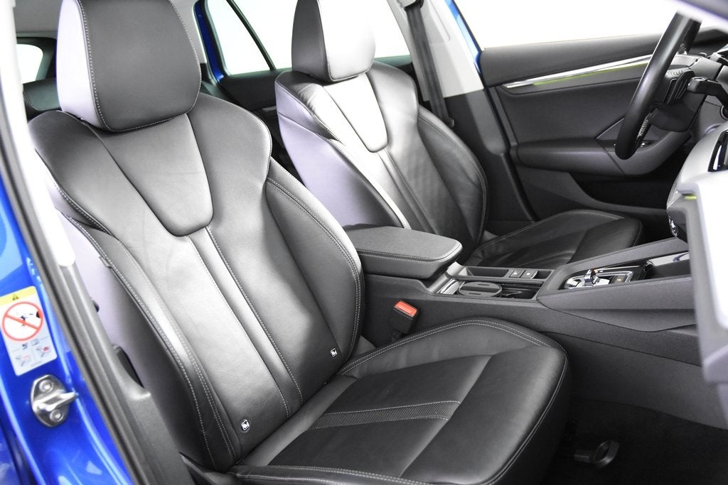 Skoda Octavia Combi 1.4 TSI iV PHEV *1ste Eigenaar*Leer*Navi, Auto's, Skoda, Gebruikt, Blauw, 91 km/l, 1500 kg