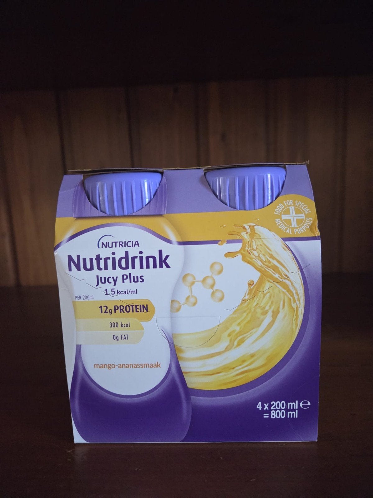 nutricia nutridrink, Ophalen