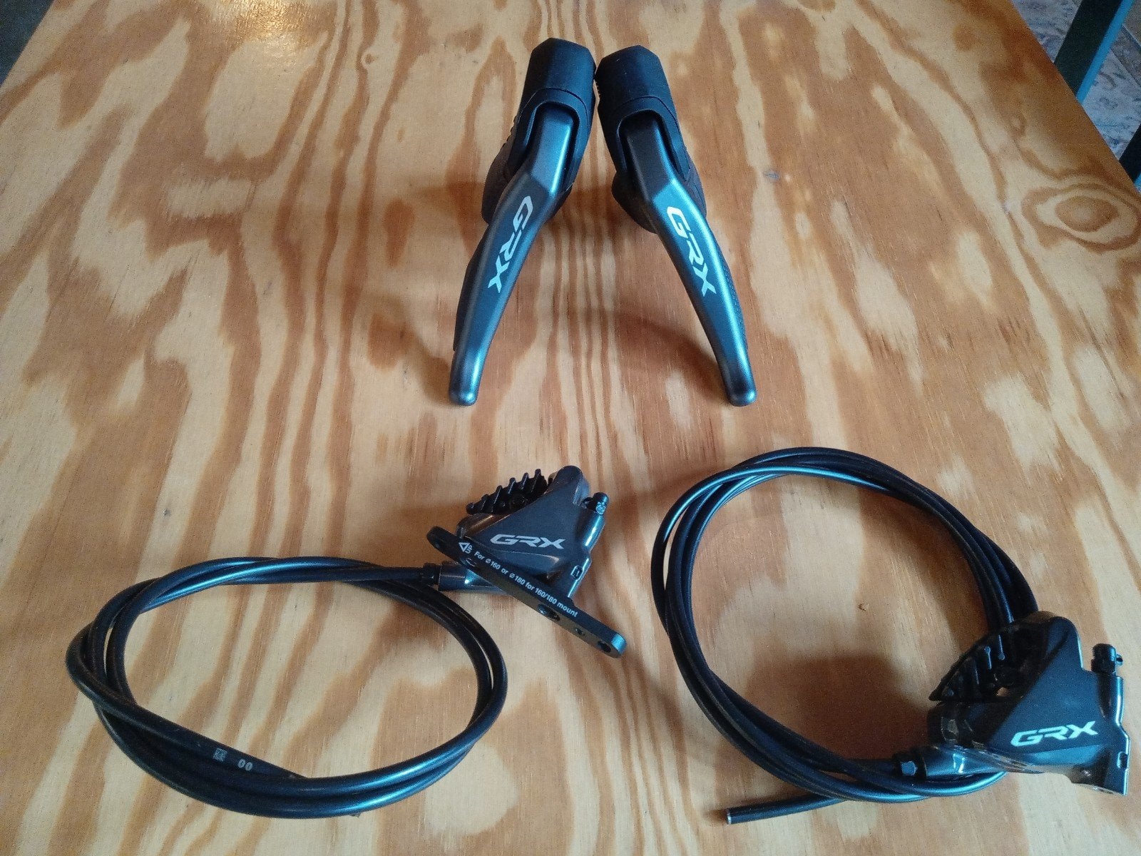 Shimano GRX RX815 Di2 shifter en remset L en R NIEUW, Shimano, Nieuw, Gravelbike, Derailleur of Ketting