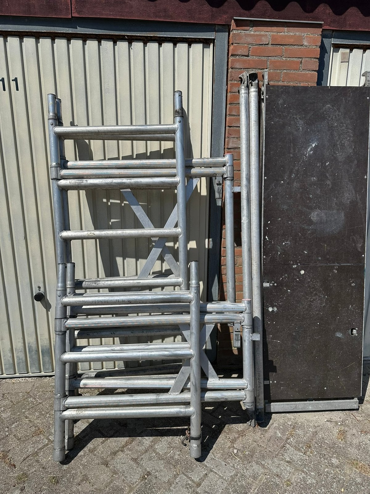 Altrex 5400 | basisdeel | vouwdeel | kamersteiger | schoren, Ophalen of Verzenden, Gebruikt, Rolsteiger of Kamersteiger, 2 tot 5 meter