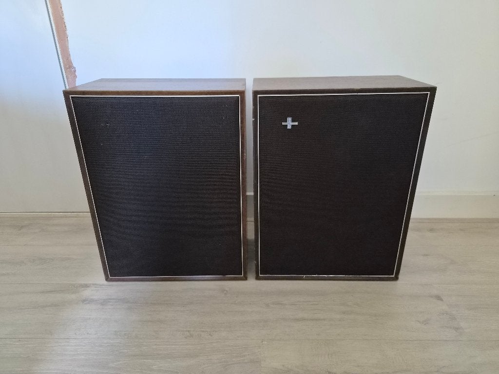 Set vintage 3 weg Philips 22RH427/01z speakers, Ophalen, Stereo speakers, Philips, Gebruikt