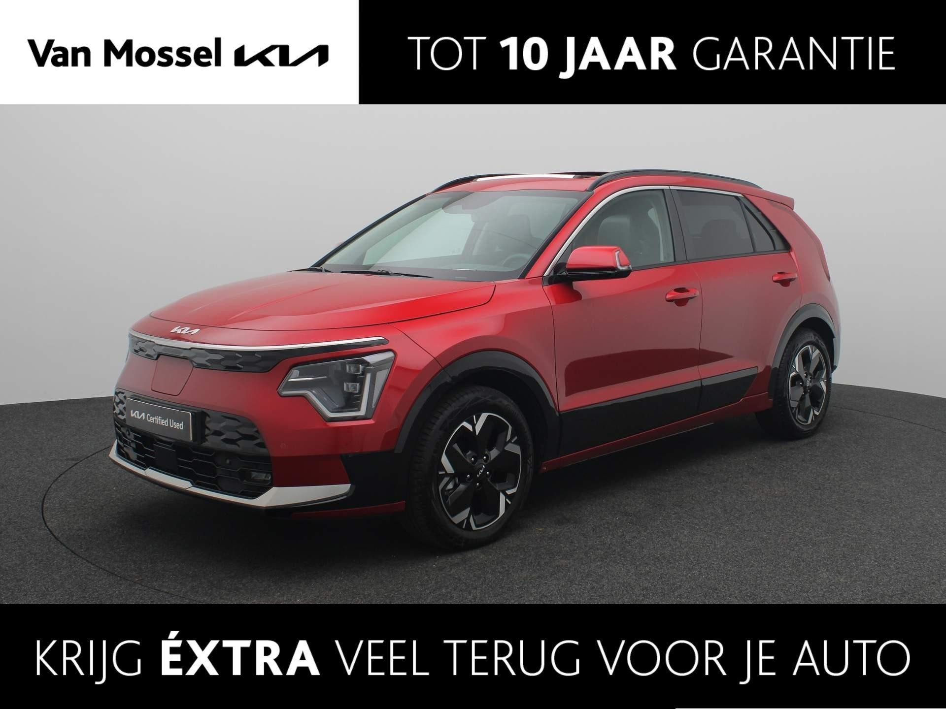 Kia Niro EV Light Advanced 64.8 kWh Stoelverwarming | Stuurv, Auto's, Kia, 12 maanden, 1657 kg, Leder en Stof, Automatische klimaatregeling
