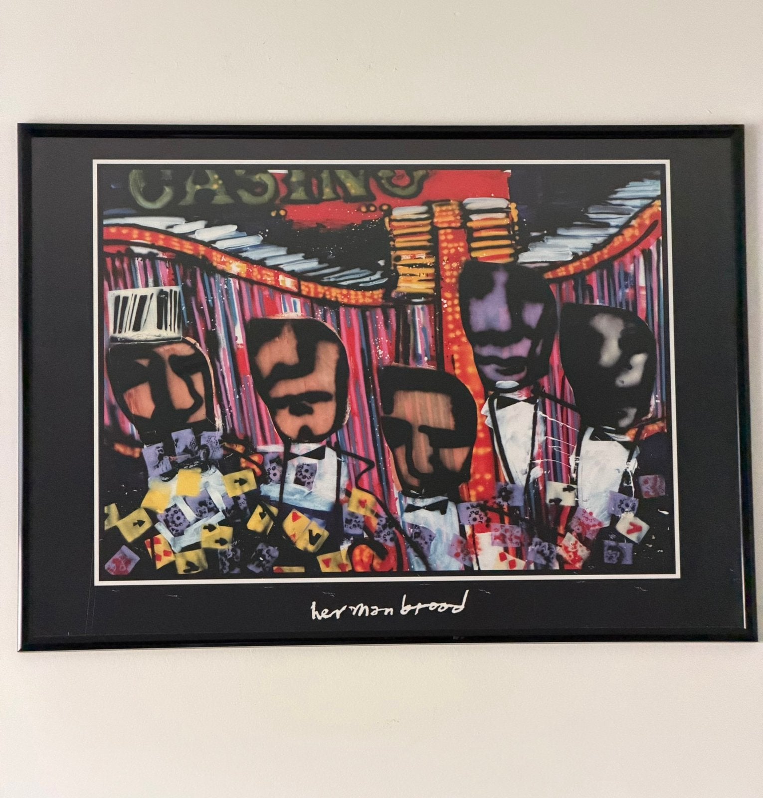 Herman brood verzameling zeefdruk en expo posters jaren 90, Antiek en Kunst, Kunst | Litho's en Zeefdrukken, Ophalen, Gelimiteerde oplage