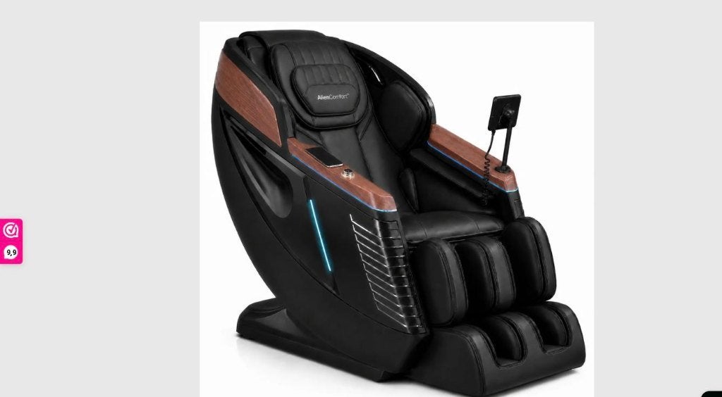 AlienComfort Massagestoel ATLAS Zwart - Nieuw, Ophalen of Verzenden, Nieuw, Massagestoel of Kussen
