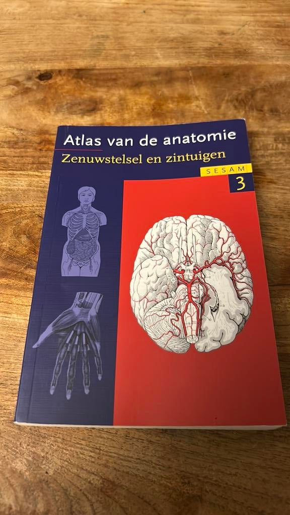 W. Kahle - 3 Zenuwstelsel en zintuigen, Boeken, Wetenschap, Zo goed als nieuw, Ophalen of Verzenden