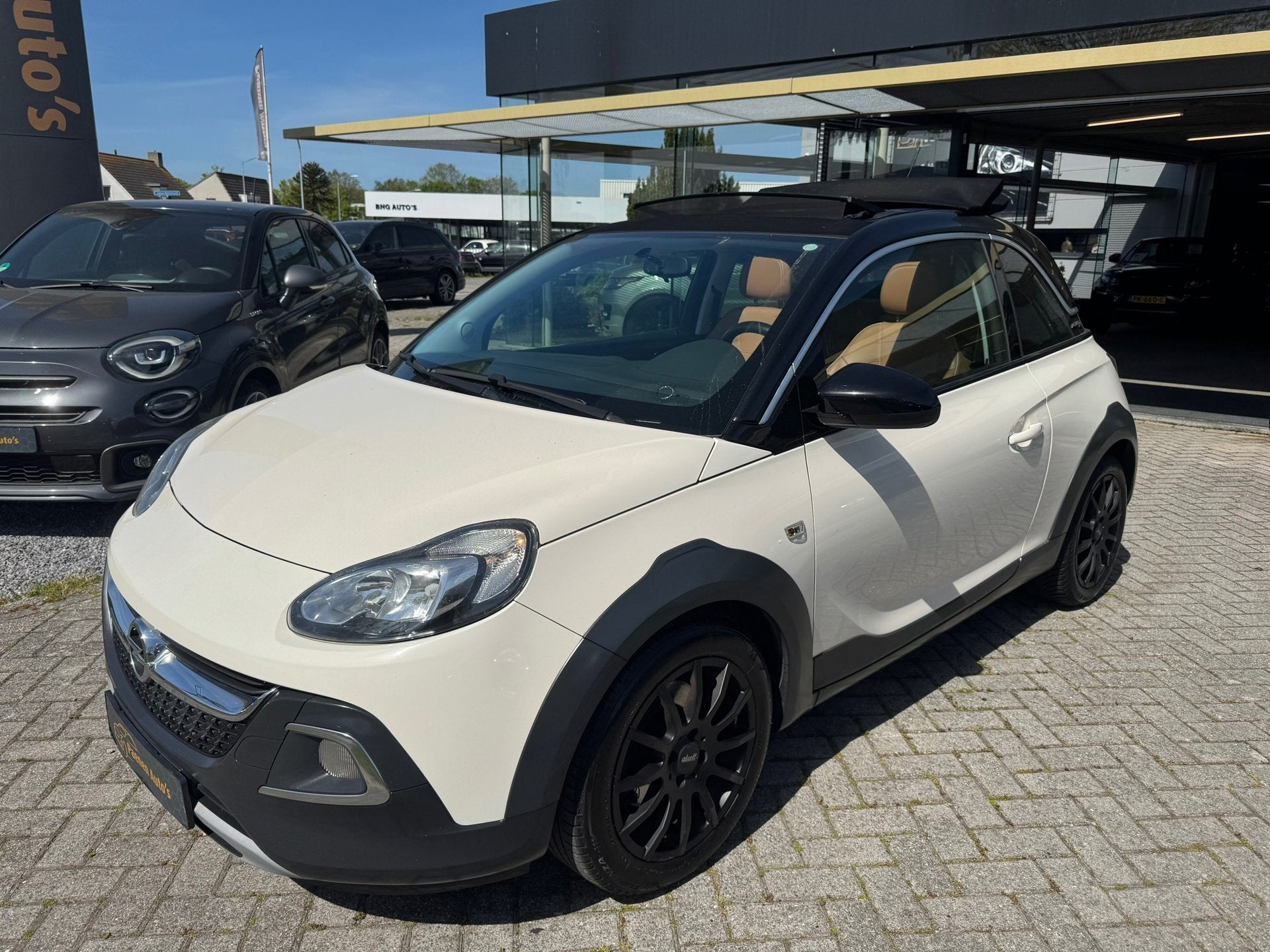 Opel ADAM 1.0 Rocks|OpenDakje|CC|Airco, ADAM, Gebruikt, Euro 6, 4 stoelen