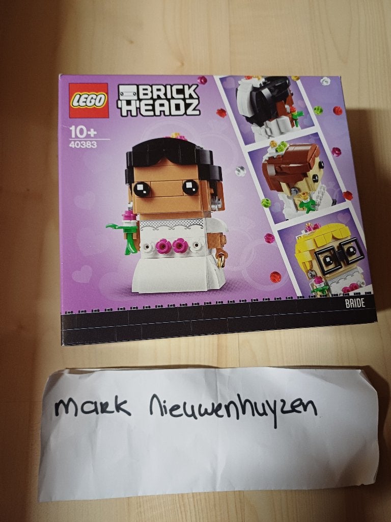 40383 lego bruid, BrickHeadz, Lego, Nieuw, Ophalen of Verzenden