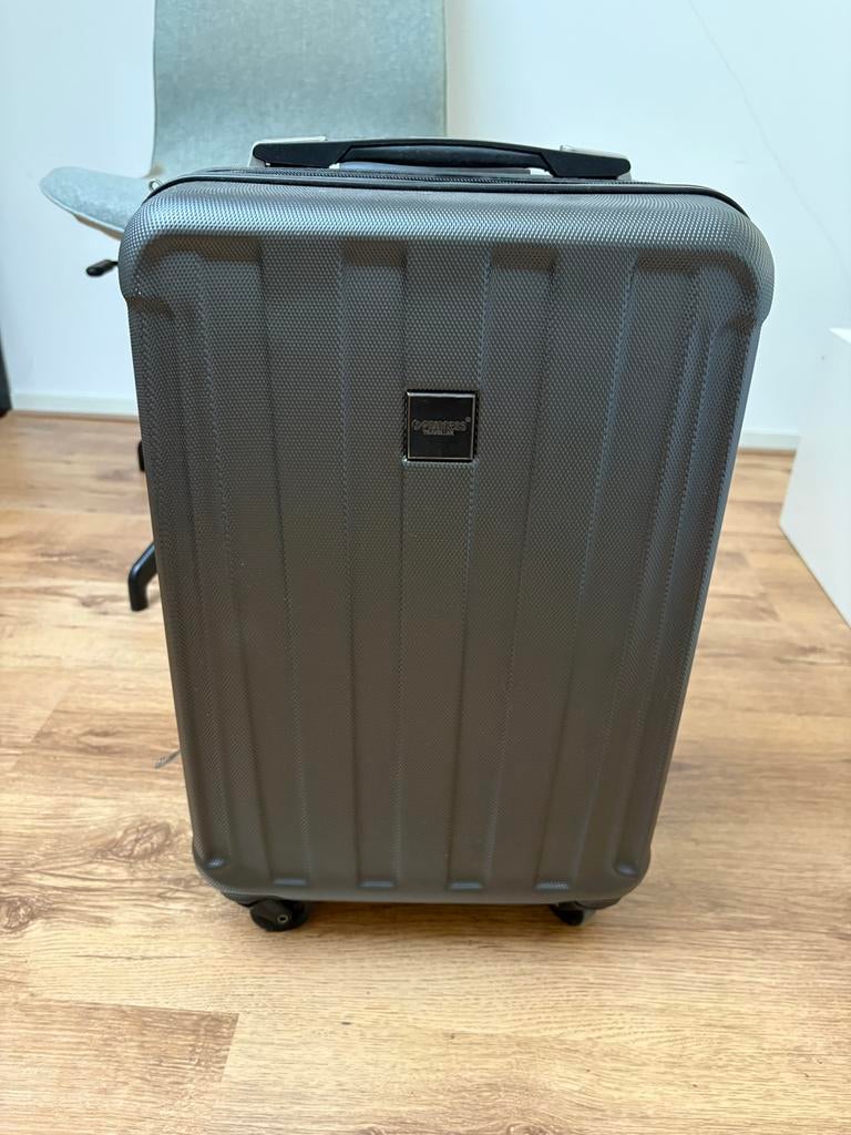 Handbagage koffertje gebruikt maar helemaal goed, Gebruikt, 50 tot 60 cm, Hard kunststof, Ophalen of Verzenden