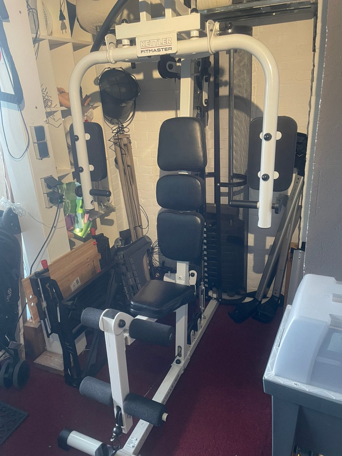 Fitness toestel/apparaat kettler, Sport en Fitness, Ophalen, Zo goed als nieuw, Rug, Krachtstation