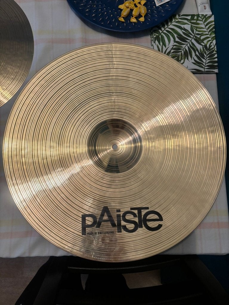 Paiste 20"Signature Full Crash Cymbal te koop, Muziek en Instrumenten, Ophalen of Verzenden, Zo goed als nieuw, Overige merken