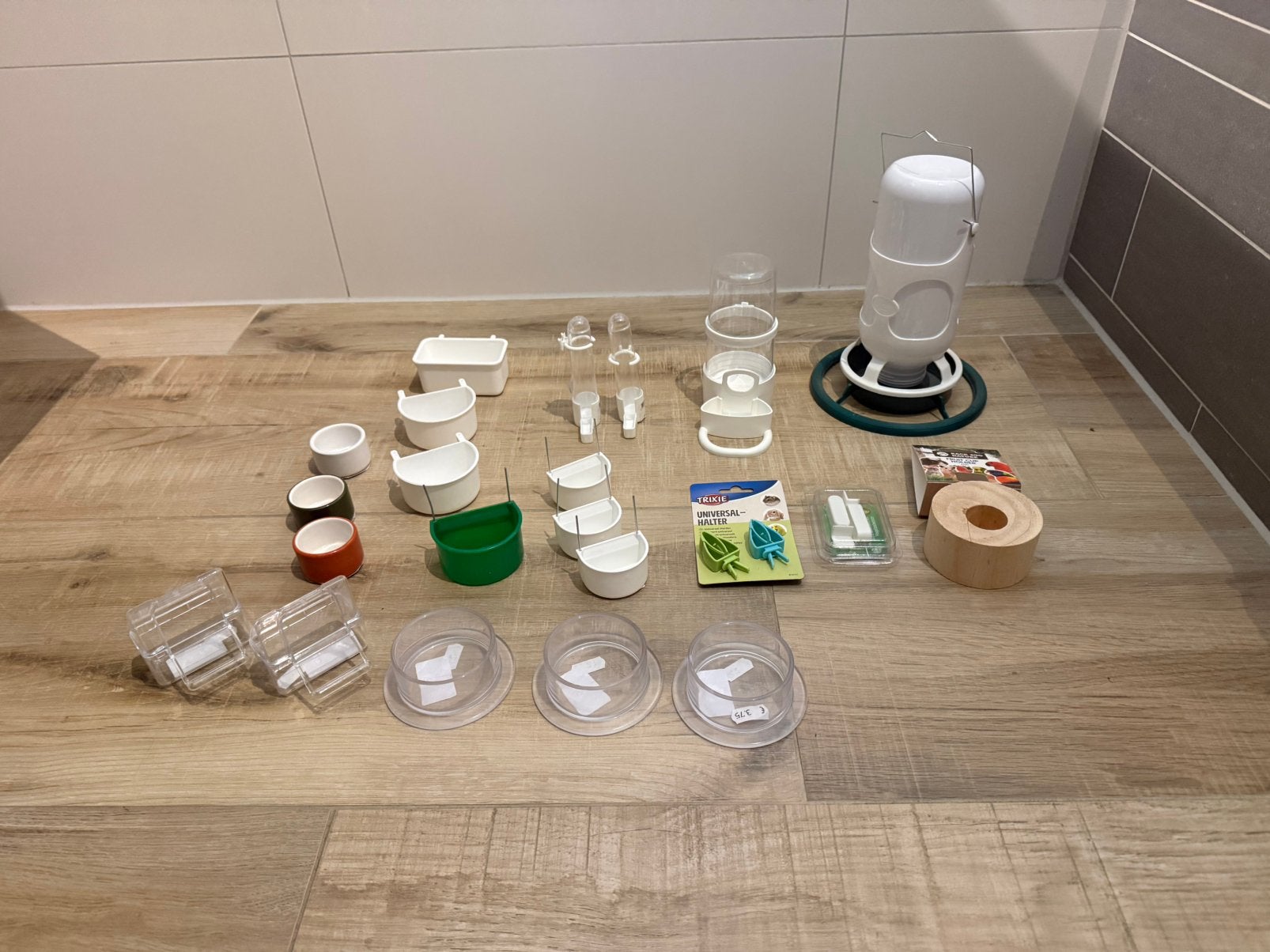 Diverse vogel bakjes en toebehoren nieuw, Ophalen of Verzenden, Nieuw, Kooi-accessoires