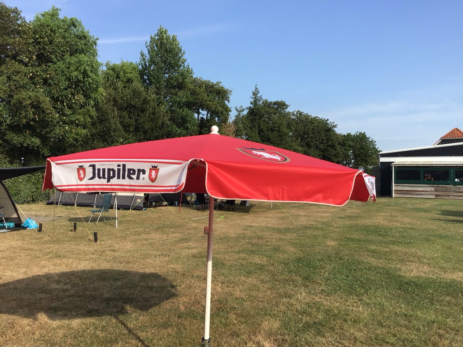 Jupiler parasol - Ideaal voor tuin of terras, Ophalen