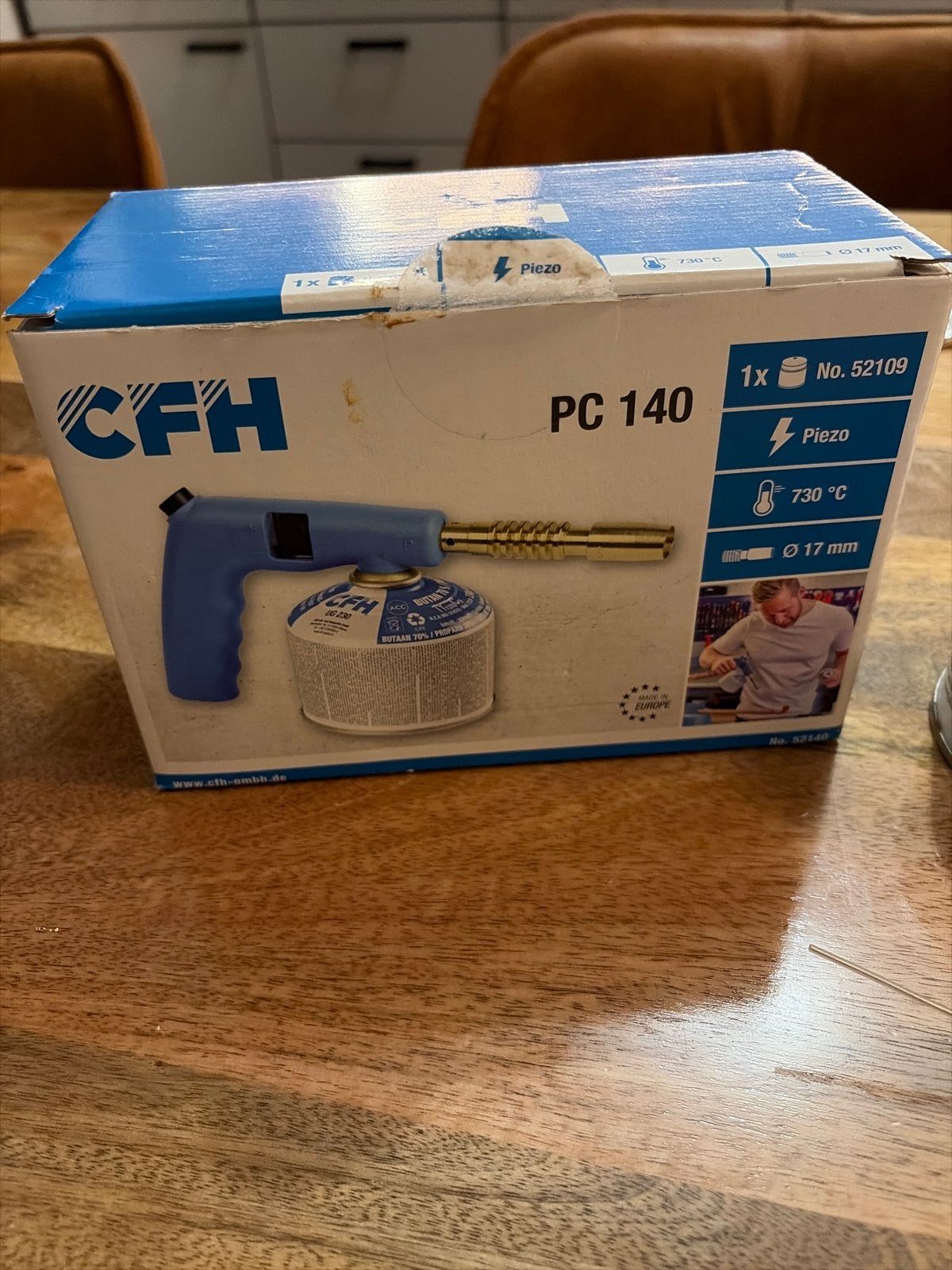 CFH PC 140 Soldeerbrander, Doe-het-zelf en Verbouw, Gereedschap | Handgereedschap, Ophalen of Verzenden, Nieuw, Overige typen