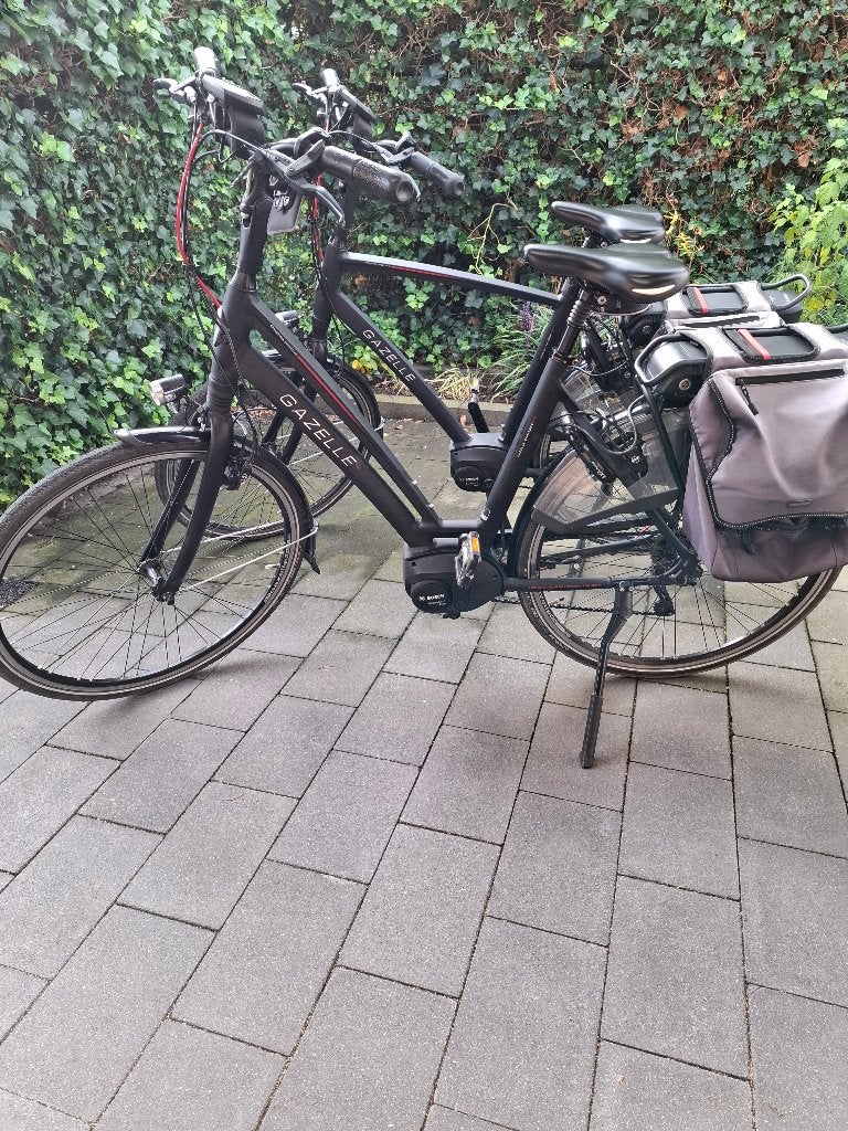 gazelle chamonix T10 E-BIKES TE KOOP, Ophalen, Gebruikt, 51 tot 55 cm, 50 km per accu of meer